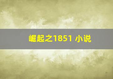 崛起之1851 小说